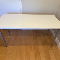 White Ikea Lagkapten desk