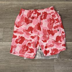 Bape camo sweat shorts
