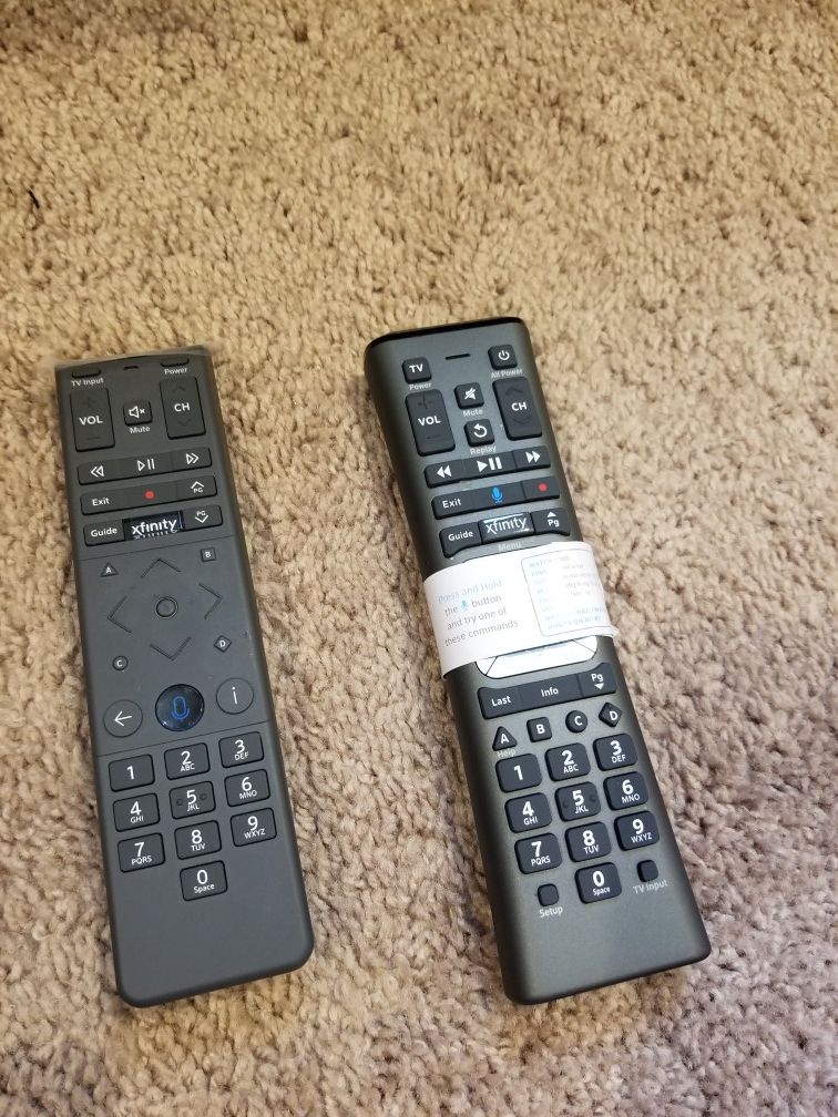 2 Xfinity voice remote