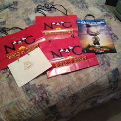 5 Assorted Disney Bags 3 Over 30 Yes Old! Fi