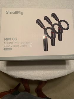 SmallRig RM 03 Macro Photography LED Video Light Kit