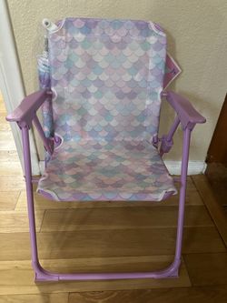 Mermaid Beach Chair For Toddler Child with Shade Umbrella