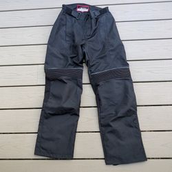 Women's Textile Motorcycle Pants Size Sm