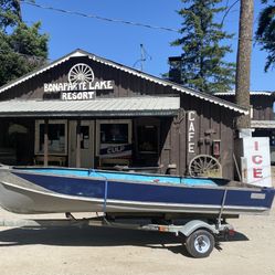 14ft Boat And Trailer 