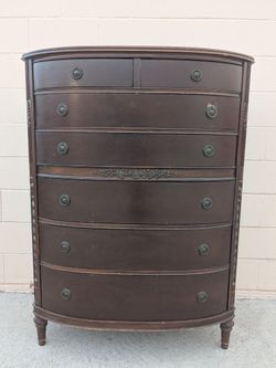 Vintage Modern Regency Wood Dresser 
