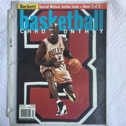 Michael Jordan multi-card lot and beckett magz