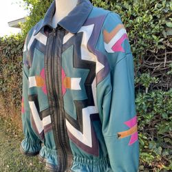Cotton Wood Creek Leather Vintage Jacket Collectors