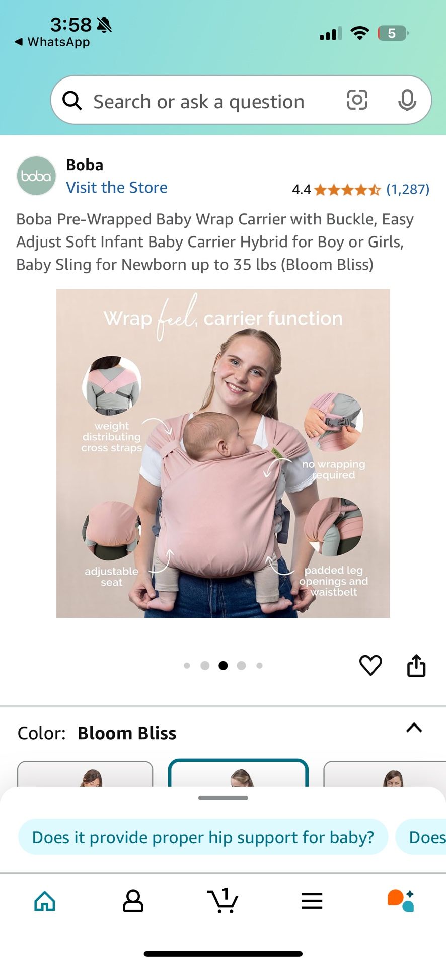 Baby Wrap Carrier