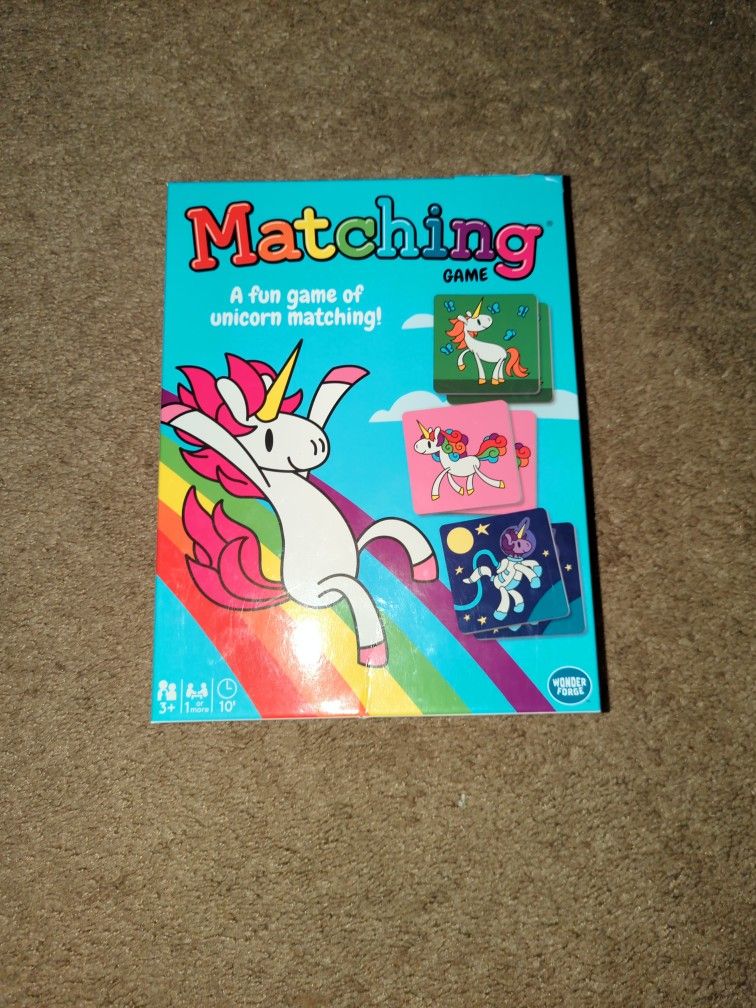 Unicorn Matching Game