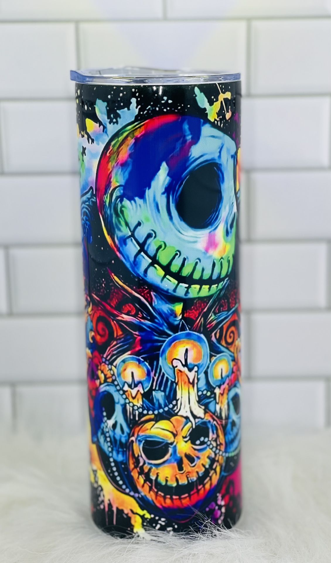 Halloween: Day of The Dead, Nightmare Before Christmas “Jack” Tumbler 