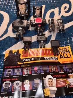 Skibidi Toilet Series One Mystery Figures Lot