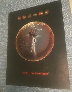 1977 Kansas concert program