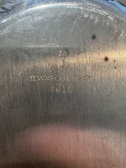 Wm Rogers Avon Silver-Plate Tray No. 3612