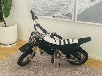Modded razor dirt bike