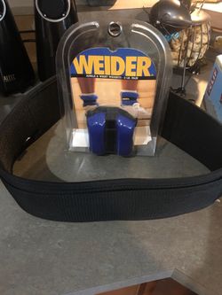 WEIGHTS AND BELT