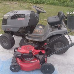 Riding Loan Mower 
