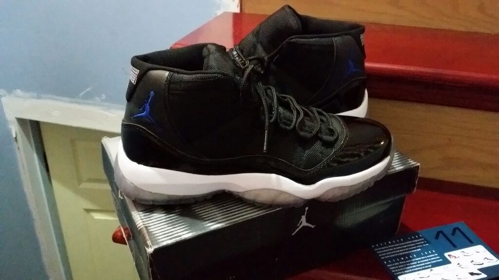 Fake space jam jordan 11 size 10