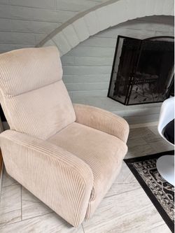 Cream Colored Recliner