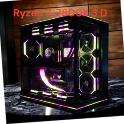 FOX 05 -  CUSTOM BUILD GAMING PC | PROFESSIONAL PC | DESKTOP | AMD RYZEN 7-9800X3D | NVIDIA RTX 5070 | 32 GB DDR5 RAM | 2 TB SSD | WIN 11