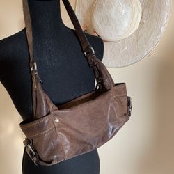 Fossil Leather Shoulder Purse 