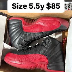 Jordan Retro 12s Flu Game Size 5.5y