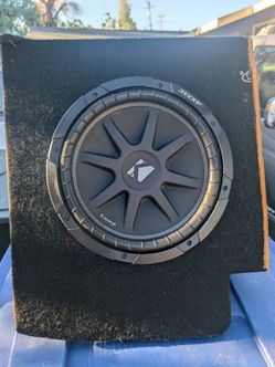 Kicker Comp Subwoofer in Carpeted Box