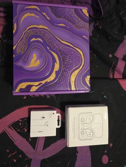 Headphones and Goft box