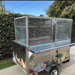 Fruit Cart With Hauling Tow
