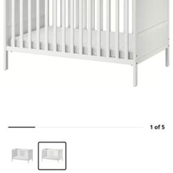 IKEA BLACK SUNDVIK CRIB FOR Sale