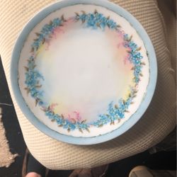 Vintage Victoria Austria Hand Painted Plate
