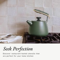 2 QT Kettle - Stainless Steel - Whistle