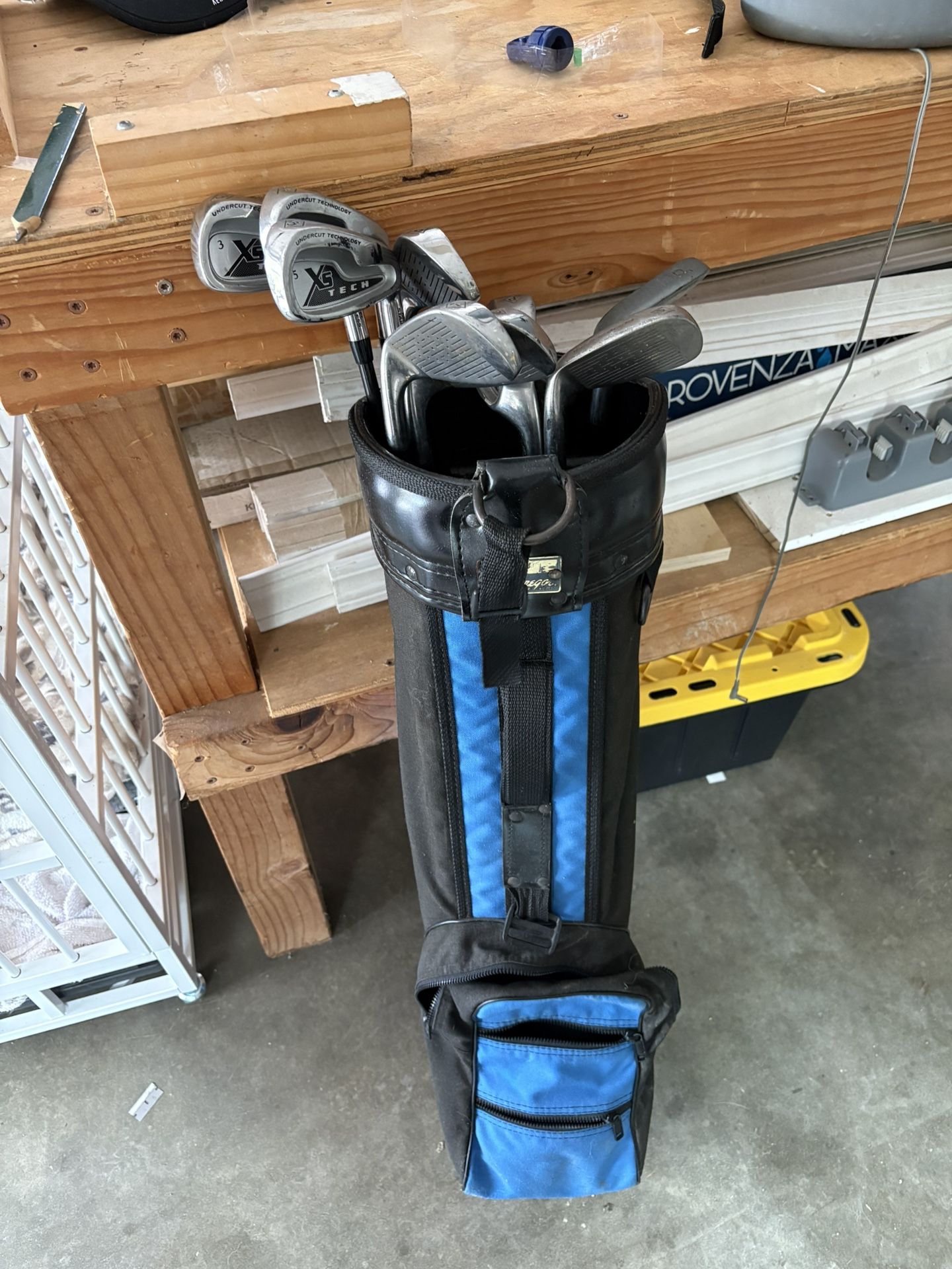 Golf Clubs And Bag