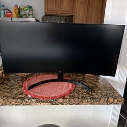 LG 35WN65C-B 35-inch-inch Curved UltraWide QHD HDR Monitor with FreeSync