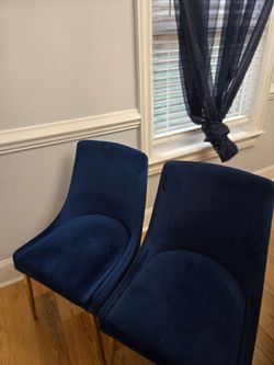 navy blue  chairs