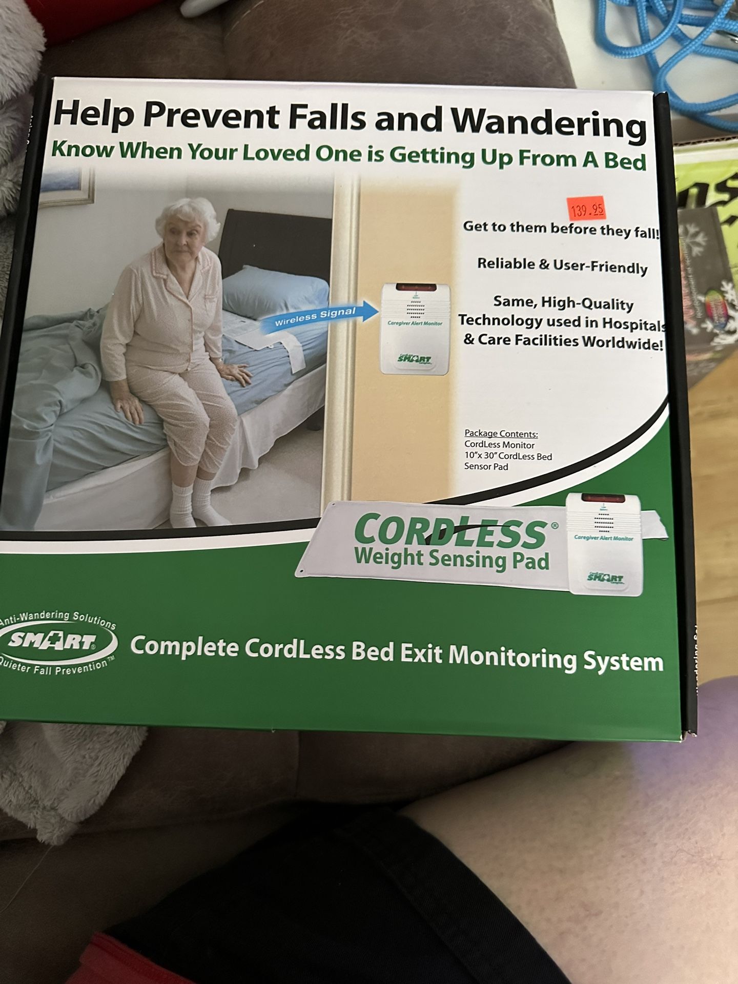 Cordless weight Sensing Pad