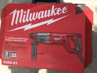 Milwaukee 1” SDS Plus Rotary Hammer