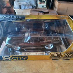JADA TOYS 1968 CAMARO,1;18 DIE CAST METAL CAR,BIGTIME MUSCLE.