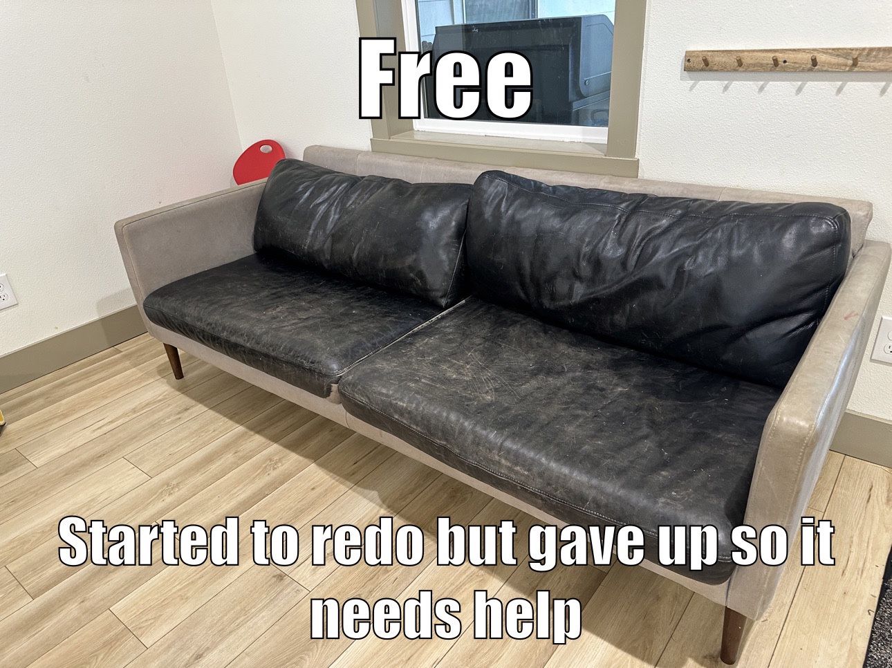 Free Leather Couch
