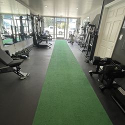 Titan Fitness Commercial Gym Turf – 4’ x 15.3’ (2 Available)