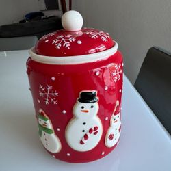 Christmas Cookie Jar 