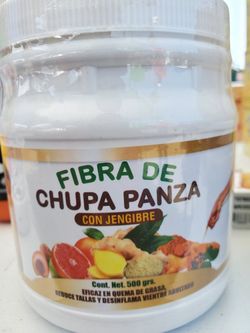 Chupa panza fibra