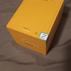 Yellow Zino Handmade Cigar Box 