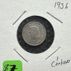 Moneda De El Salvador 1 Centavo De 1936 