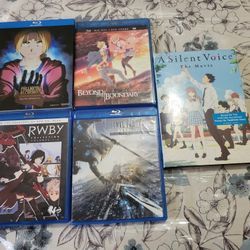 Bundle of Anime Blu-ray's