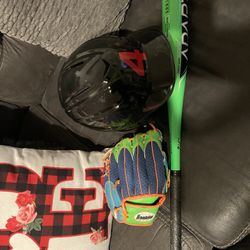 T-Ball Glove/bag/helmet