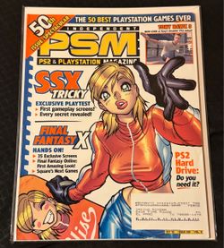 PSM PlayStation Magazine October 2001 Issue 50 Vol 5 SSX Tricky Final Fantasy X
