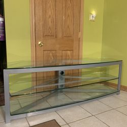 Glass TV Stand 