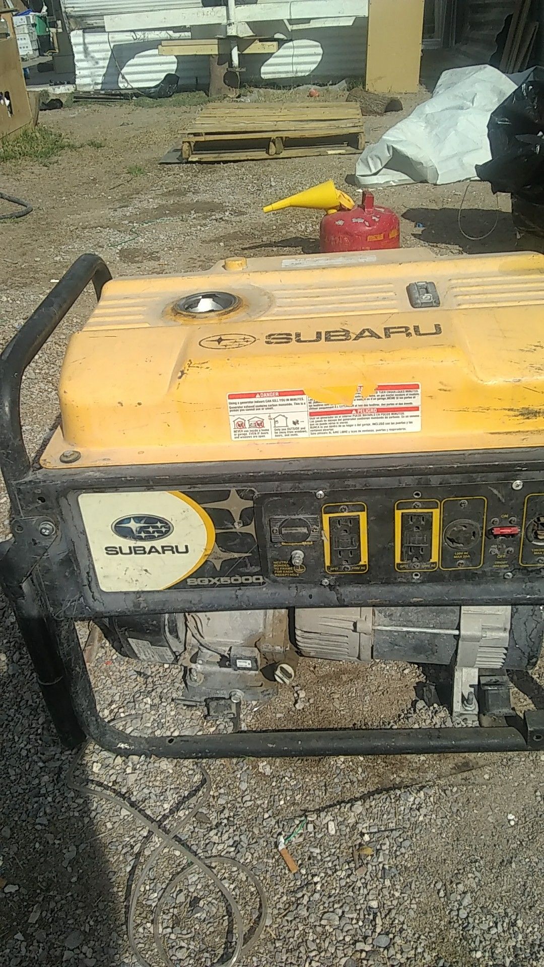 Subaru generator 5000