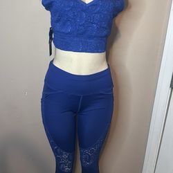 Womens blue set