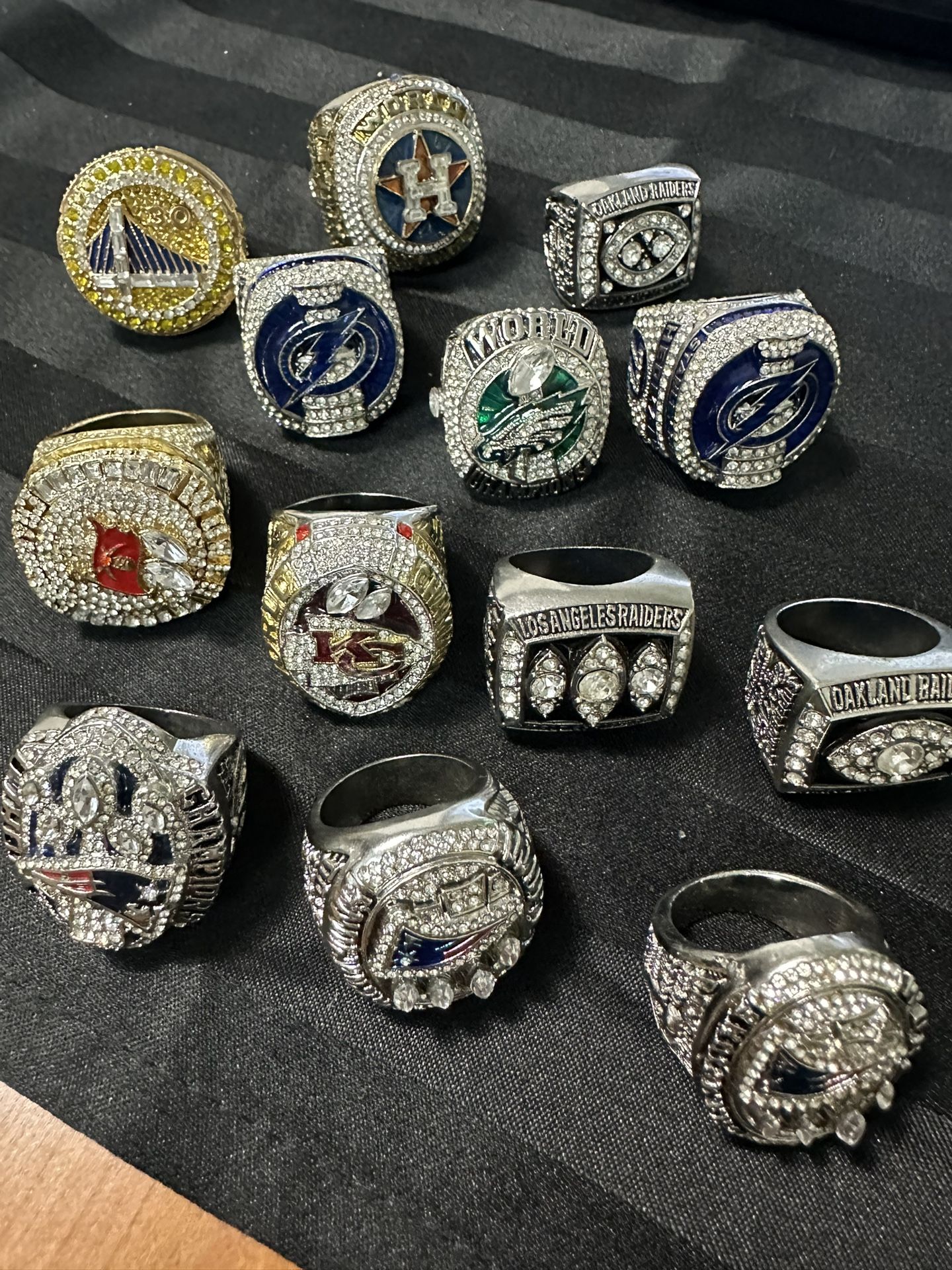 13 Championship Rings